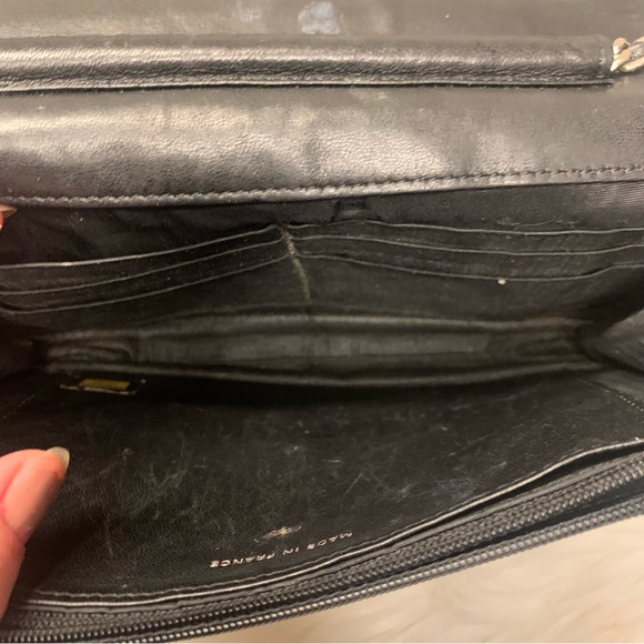 Chanel Black Caviar Timeless Wallet on Chain - Picture 10 of 15